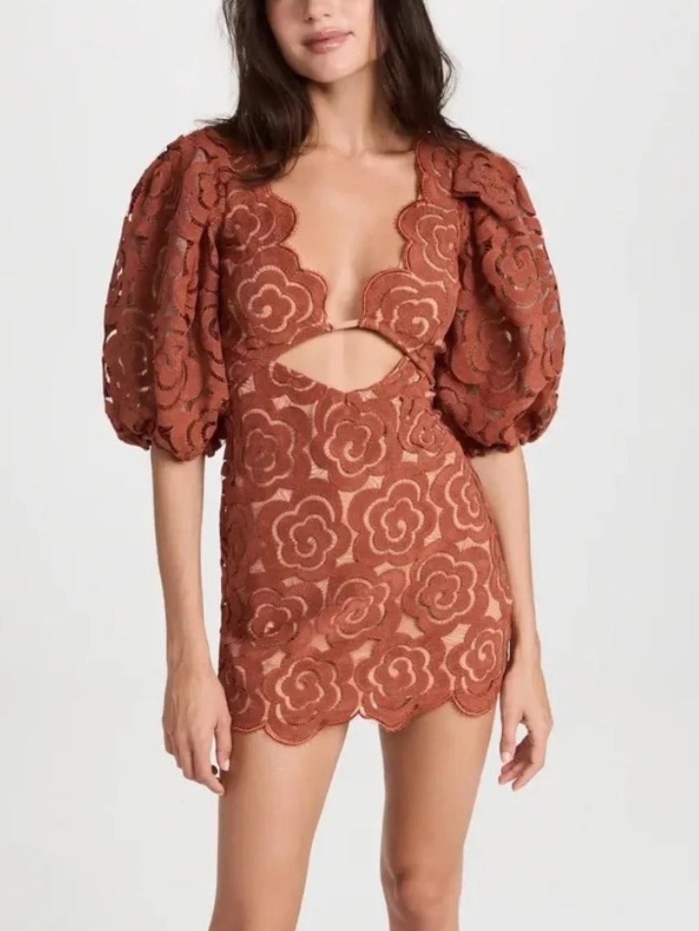 For Love and Lemons Letitia Mini Dress, Size L, NWT